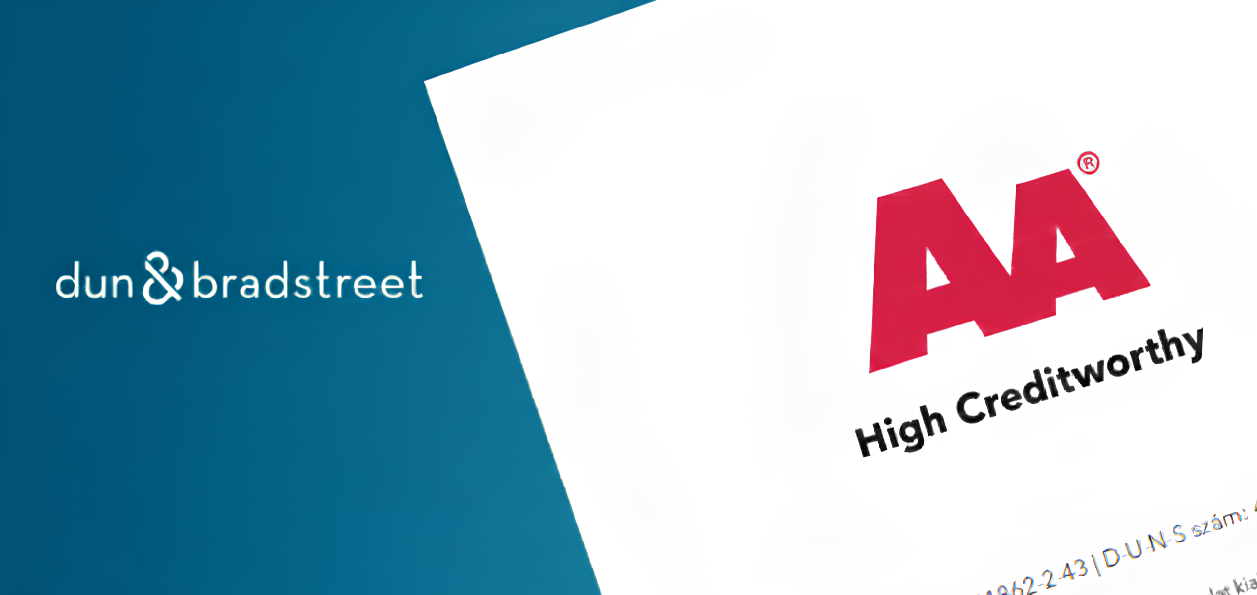 AA Minősítés Dun & Bradstreet